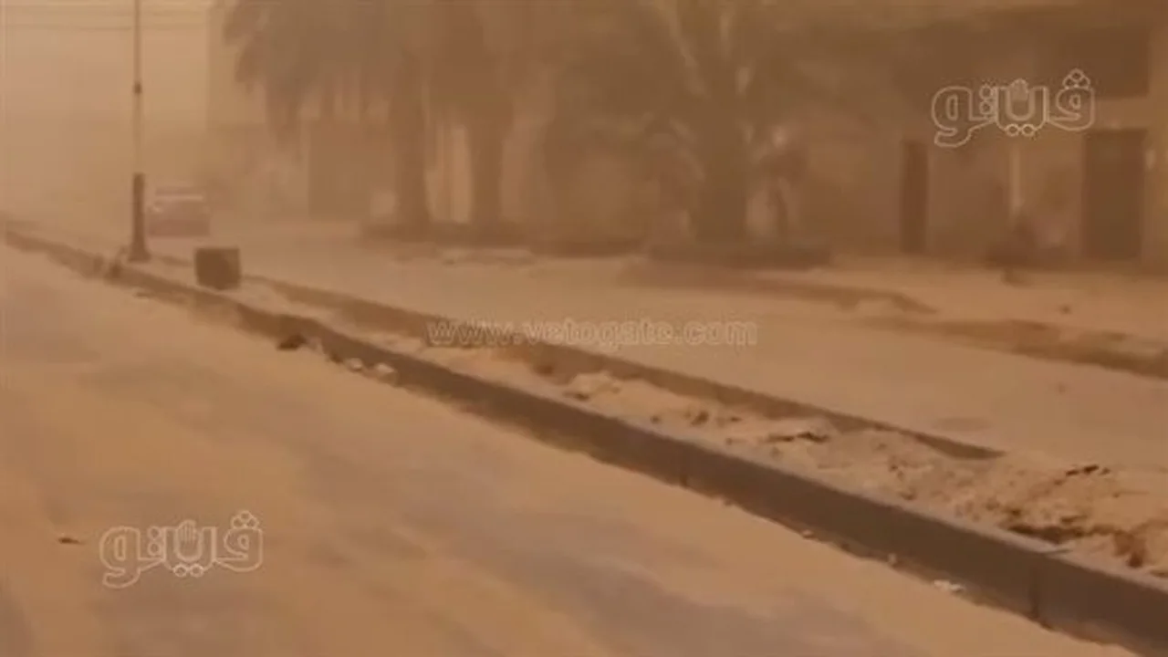 محافظة الوادي الجديد ترفع حالة الطوارئ لمواجهة تقلبات الطقس المرتقبة بالمحافظة